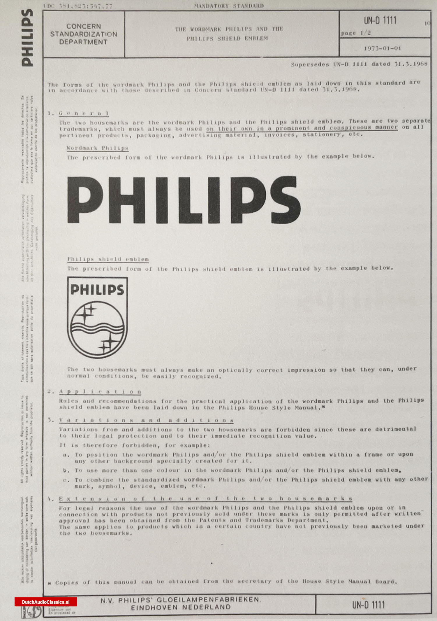 The wordmark Philips and the Philips Shield emblem