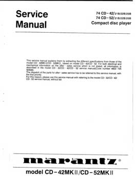 marantz 7 service manual