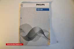 For Sale: Philips CD101 user manual