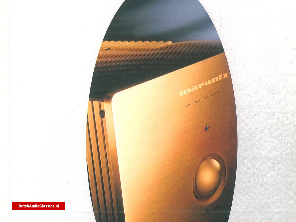 Marantz  Music Link MA24 power amplifier Dutch brochure