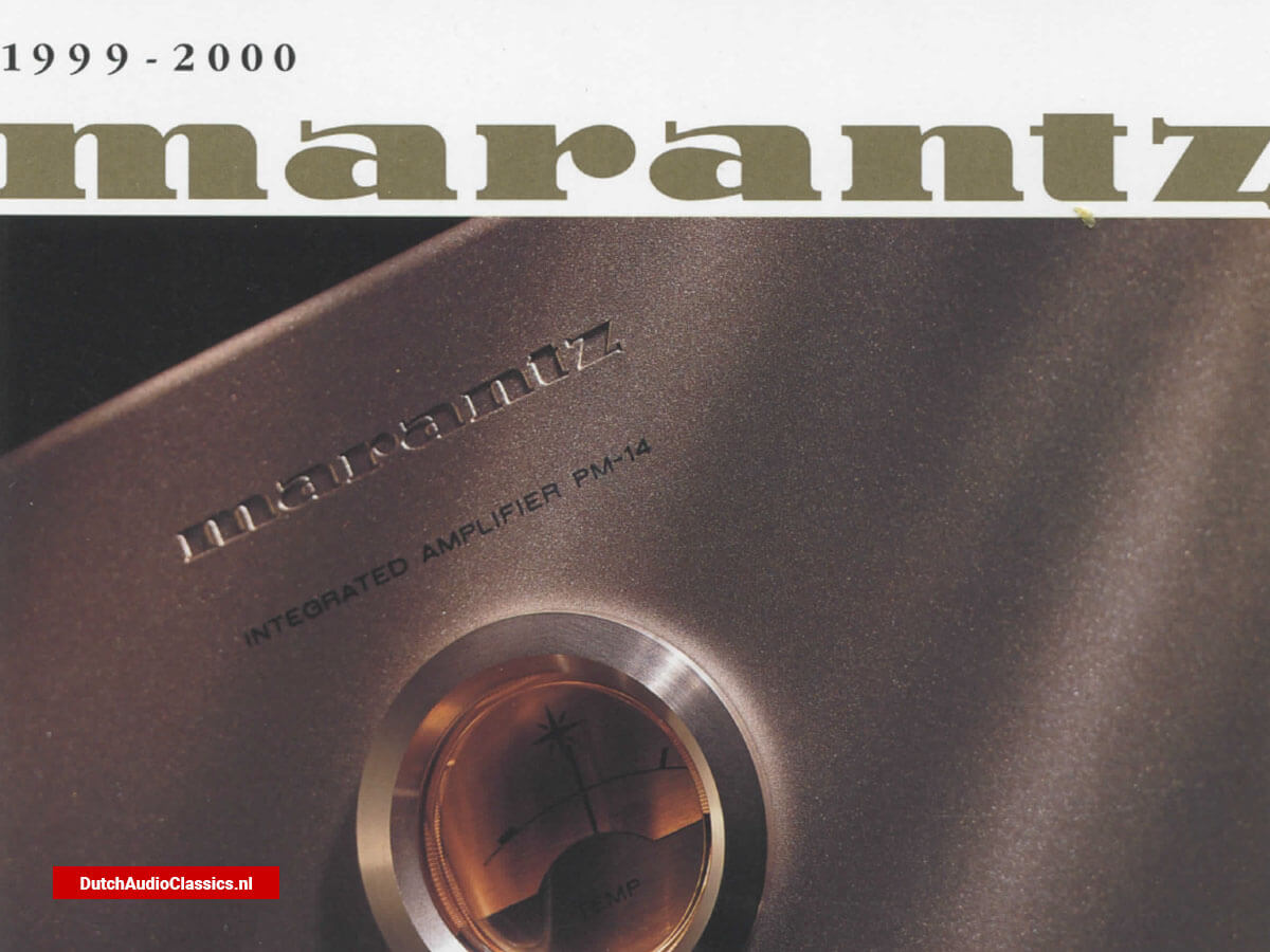 Marantz 1989 Dutch brochure