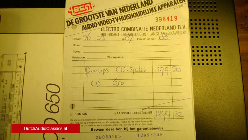 Philips CD650