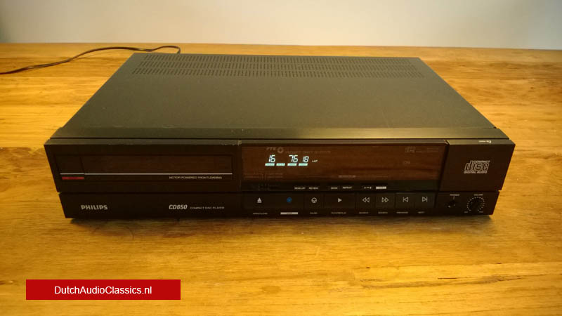 Philips CD650 - DutchAudioClassics.nl