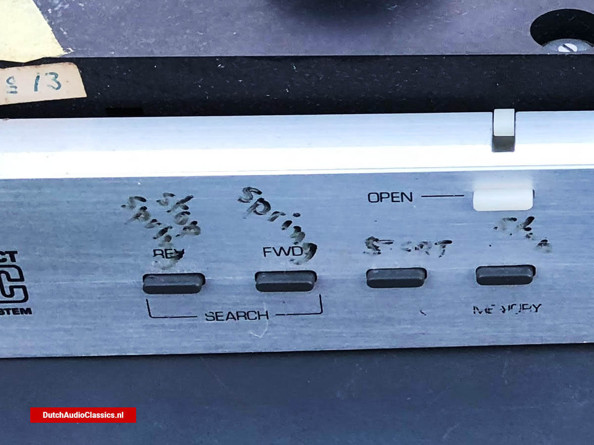 Philips test unit to establish the Compact Disc format