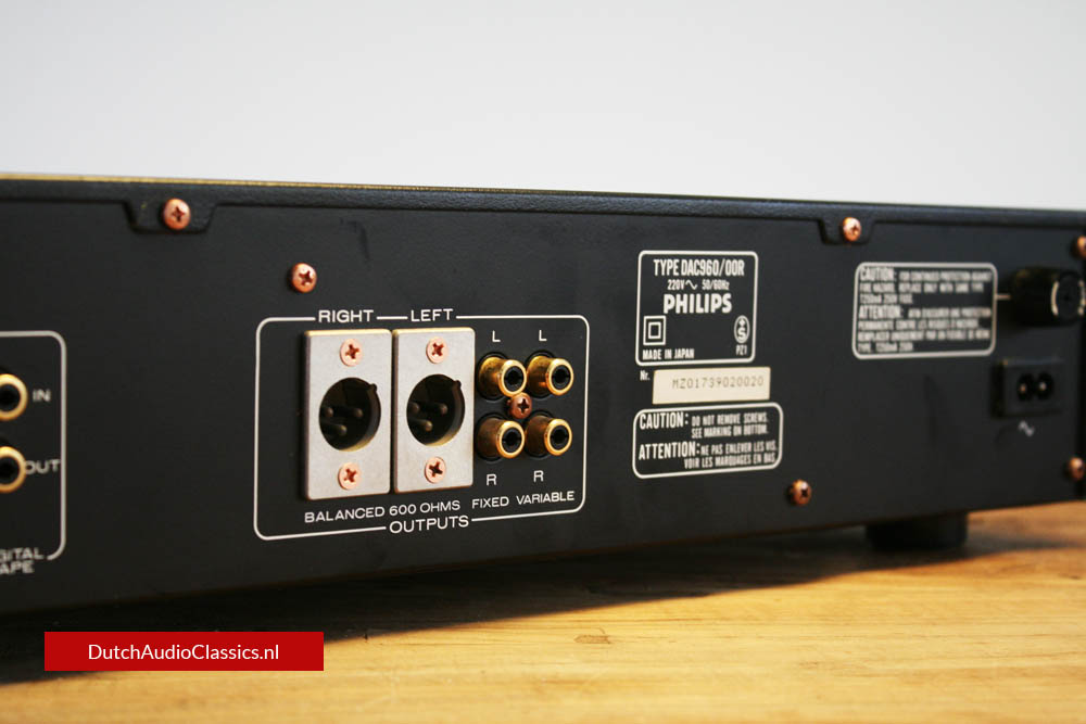 Philips DAC960 d/a converter