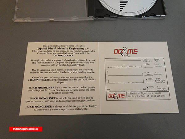 Polygram Philips Demonstration Sampler Compact Disc