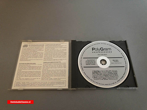 Polygram Philips Demonstration Sampler Compact Disc
