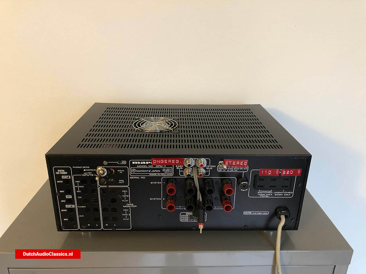 Marantz DPM7 Amplifier prototype