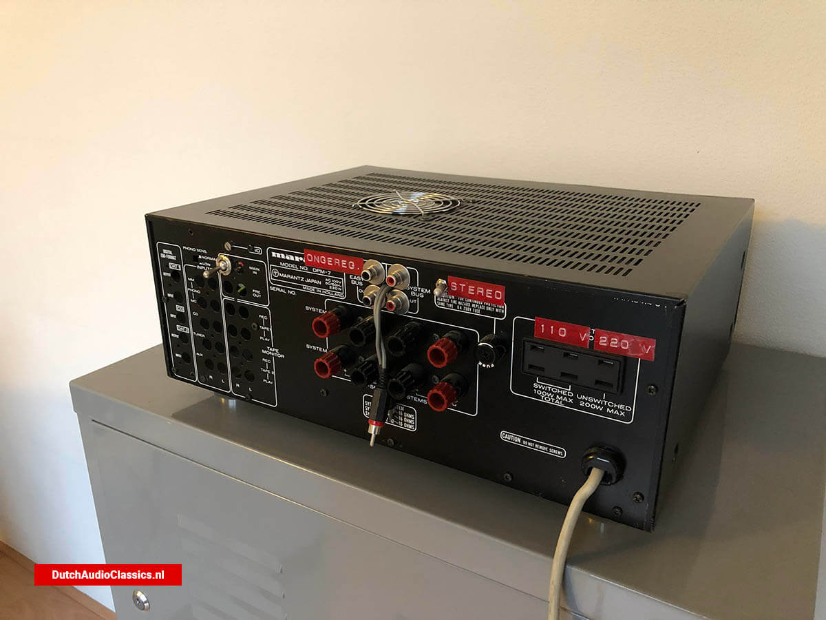 Marantz DPM7 Amplifier prototype