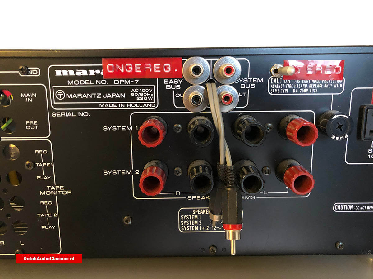 Marantz DPM7 Amplifier prototype