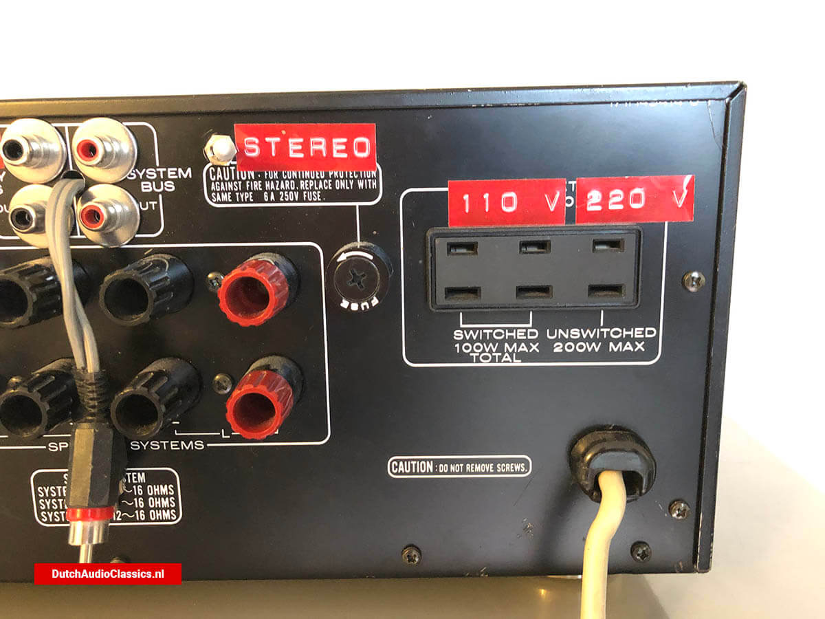 Marantz DPM7 Amplifier prototype