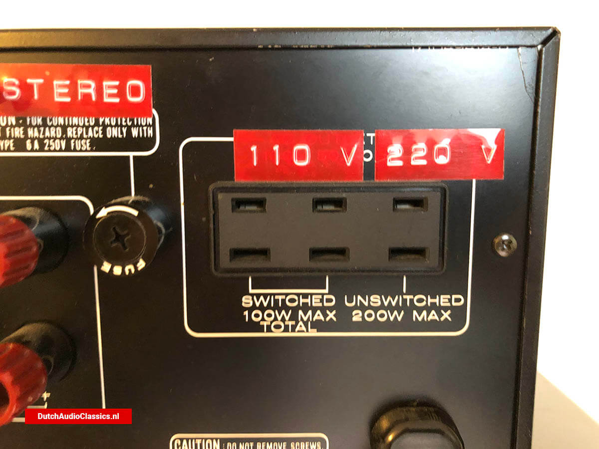 Marantz DPM7 Amplifier prototype