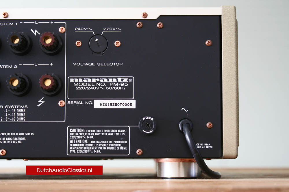 Marantz PM95 digital amplifier Philips TDA1541A S1