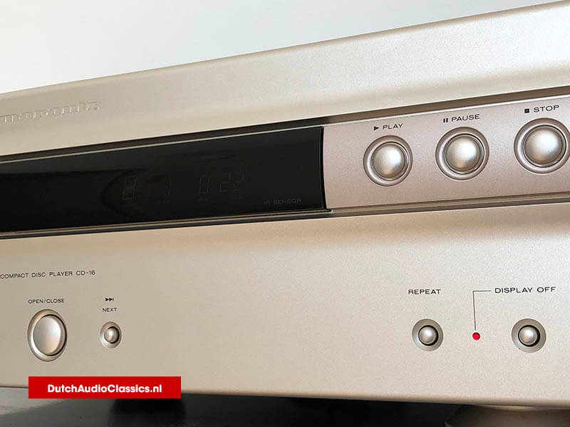 Marantz CD16 Exclusive cdplayer 2x TDA1547 Marantz CD16 Exclusive cdplayer 2x TDA1547