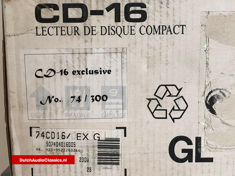 Marantz CD16 SE Special Edition 2x TDA1547