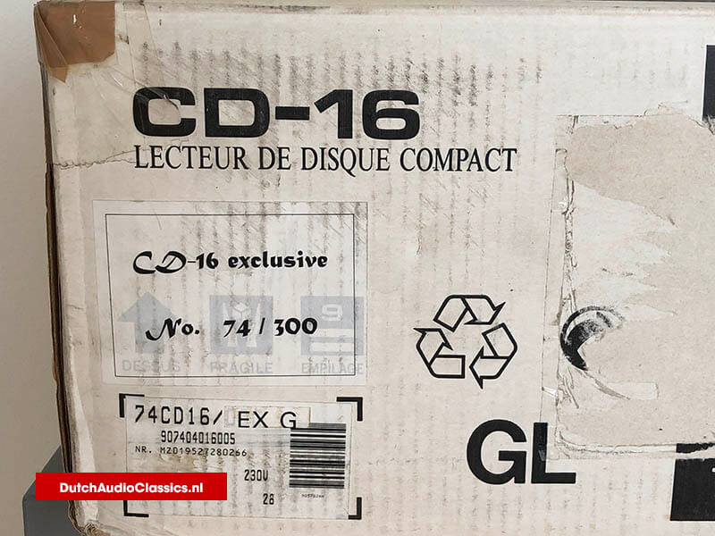 Marantz CD16 SE Special Edition 2x TDA1547