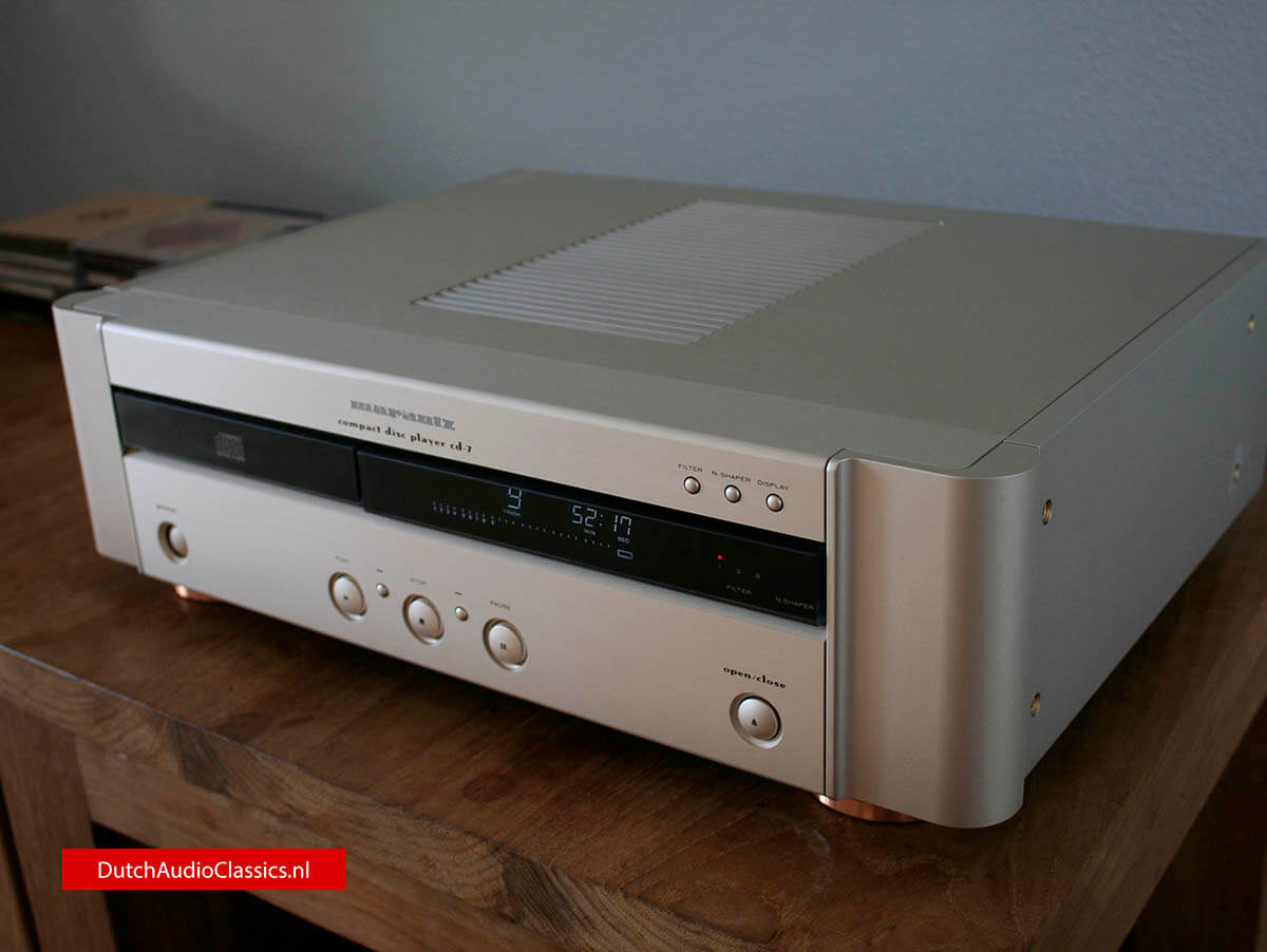 Marantz CD7 2x TDA1541 S2 cdplayer DutchAudioClassics.nl