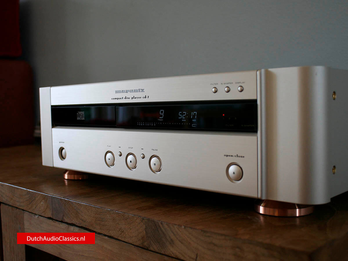Marantz CD7 2x TDA1541 S2 cdplayer DutchAudioClassics.nl