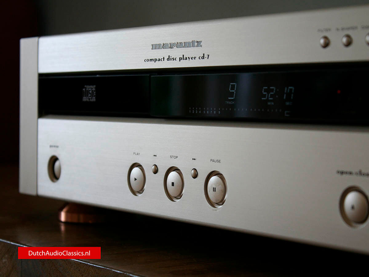 Marantz CD7 cdplayer TDA1541 S2 double crown