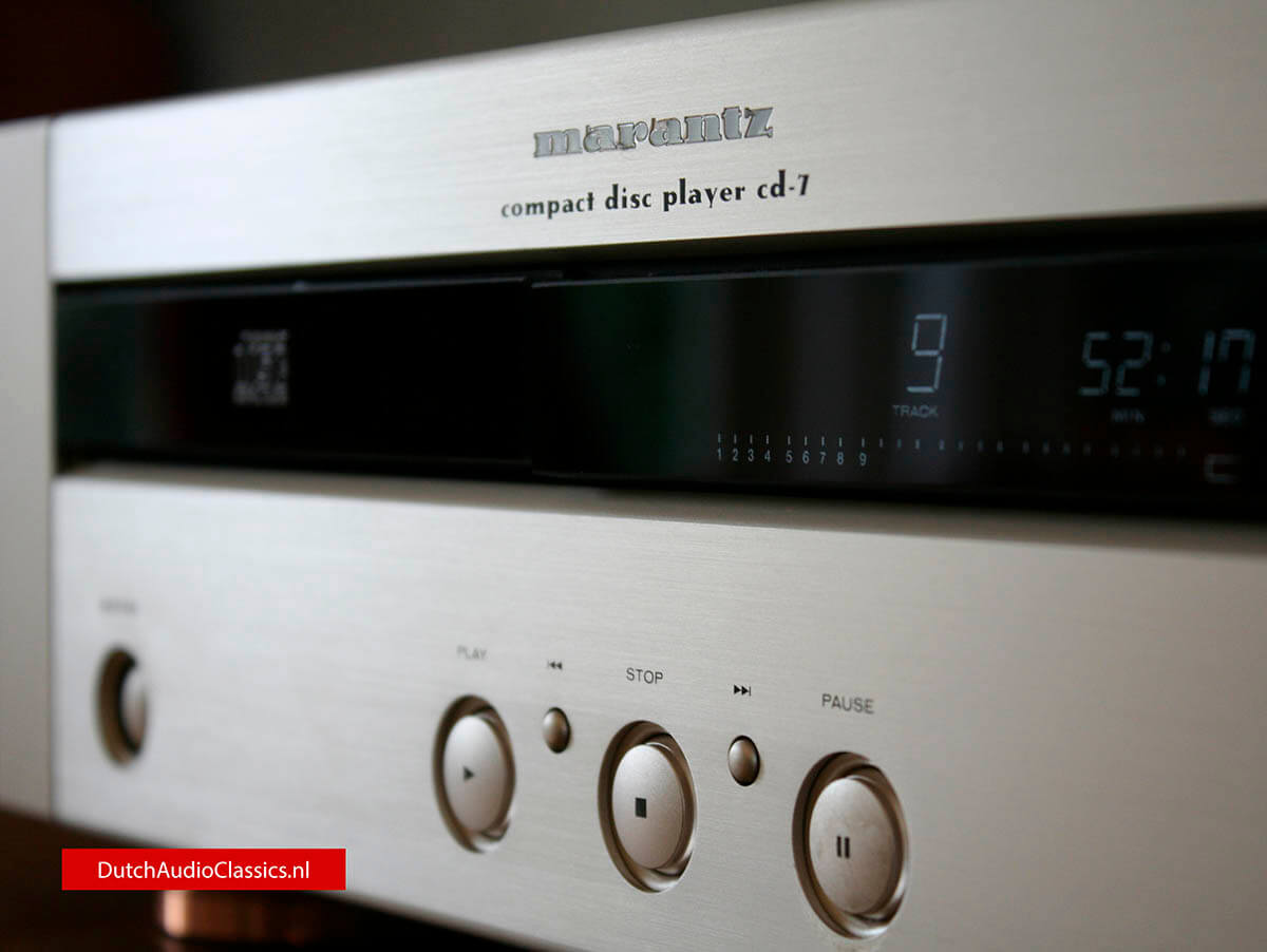Marantz CD7 cdplayer TDA1541 S2 double crown