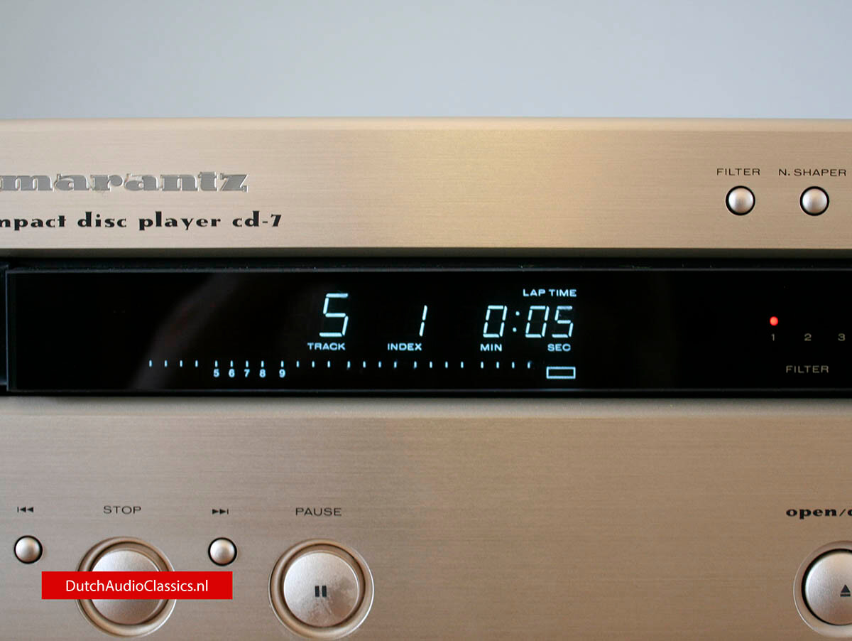 Marantz CD7 cdplayer TDA1541 S2 double crown