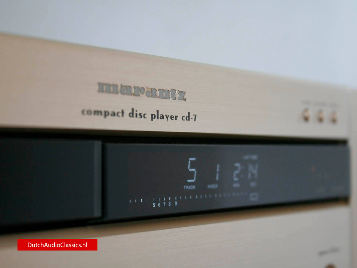 Marantz CD7 cdplayer TDA1541 S2 double crown