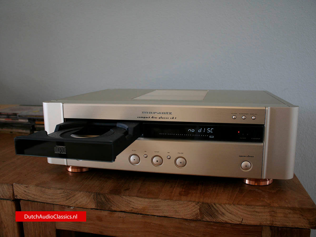Marantz CD7 2x TDA1541 S2 cdplayer DutchAudioClassics.nl