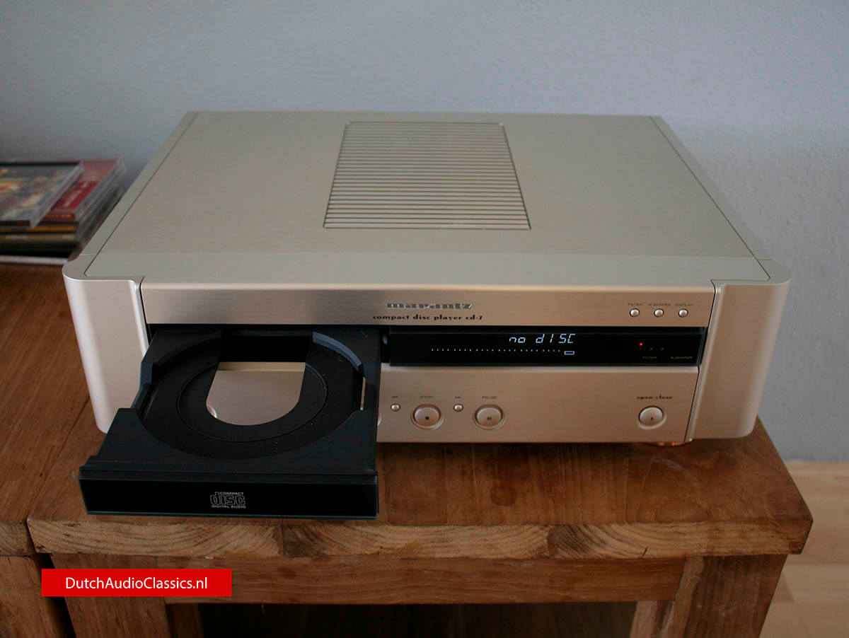 Marantz CD7 2x TDA1541 S2 cdplayer DutchAudioClassics.nl