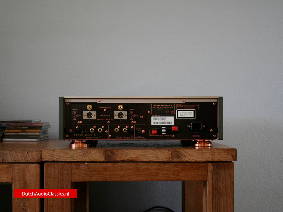 Marantz CD7 cdplayer TDA1541 S2 double crown