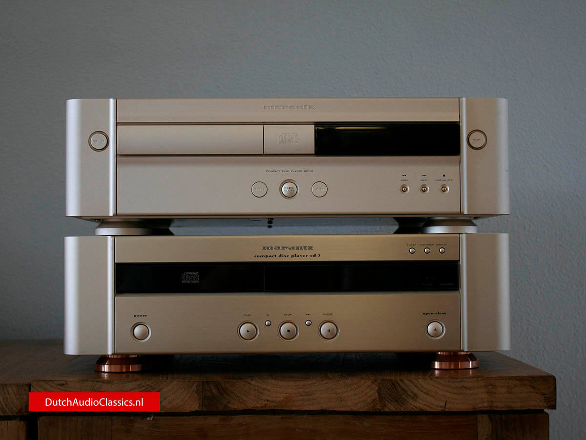 Marantz CD7 2x TDA1541 S2 cdplayer DutchAudioClassics.nl