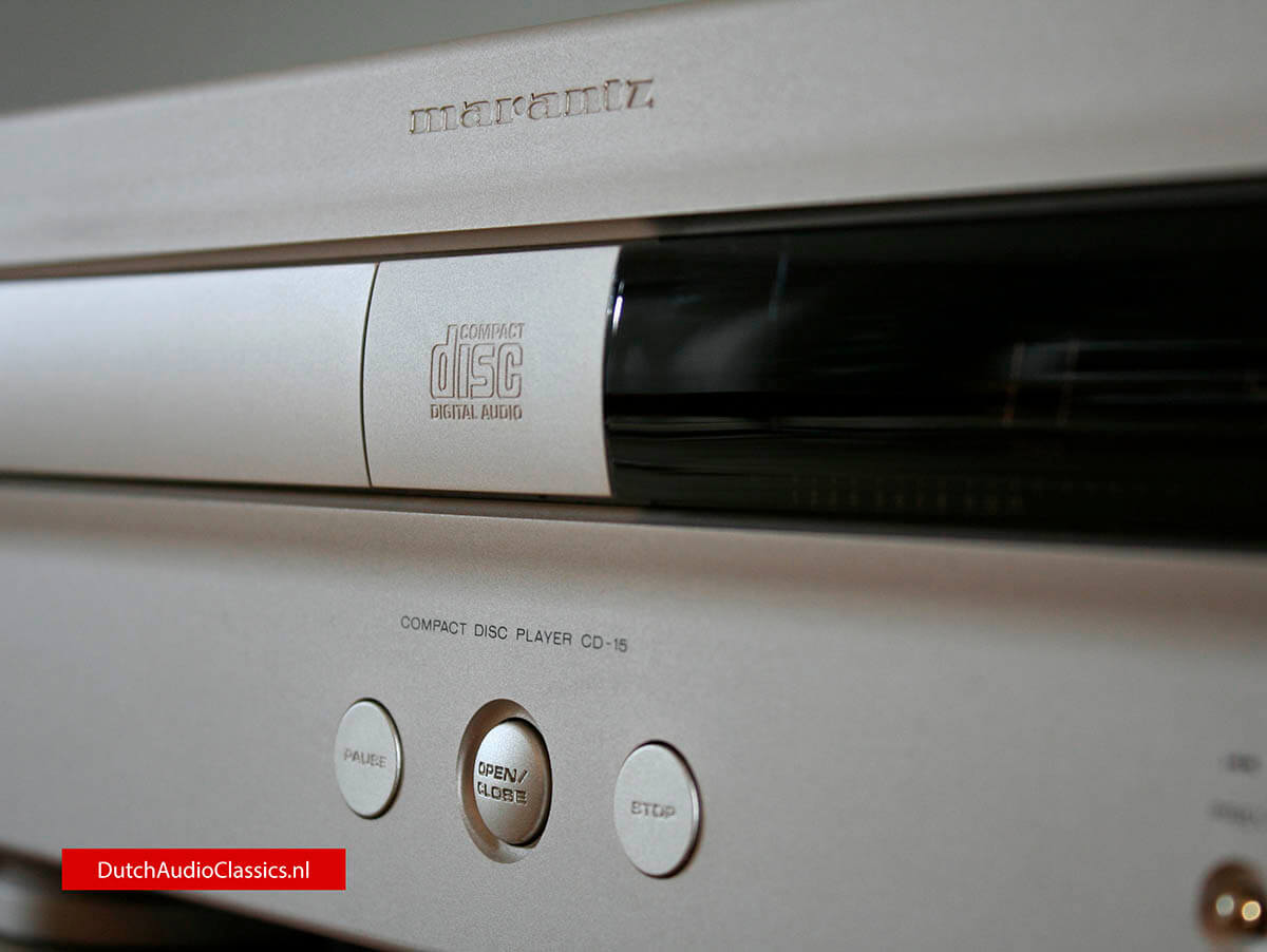 Marantz CD15 cdplayer 2x TDA1547 blue star