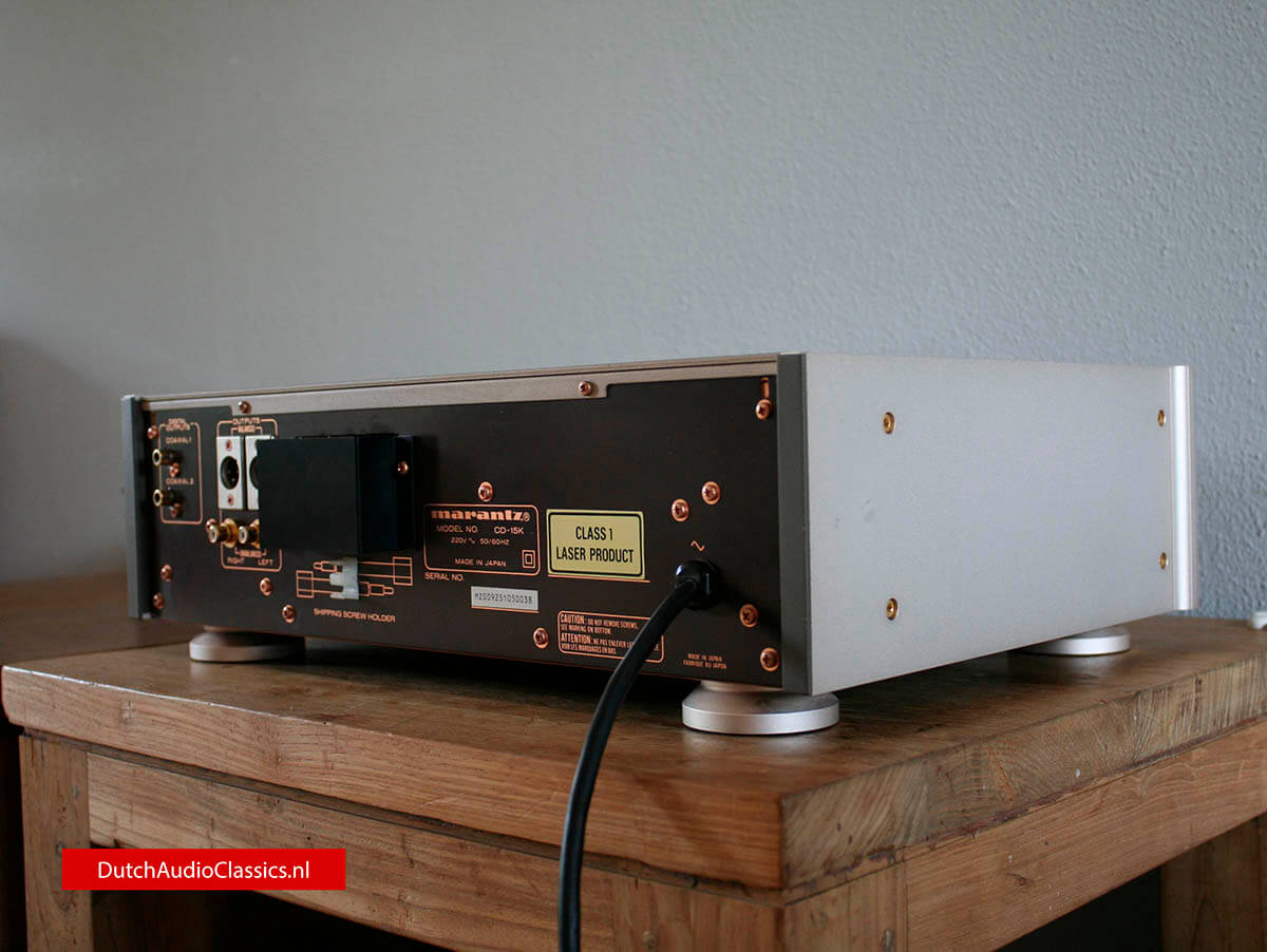 Marantz CD15 cdplayer 2x TDA1547 blue star