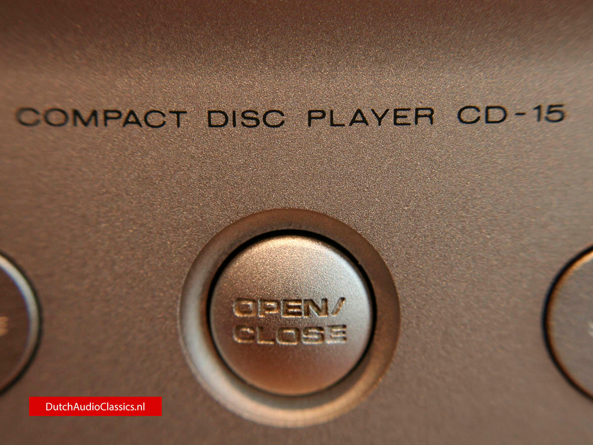 Marantz CD15 cdplayer 2x TDA1547 blue star
