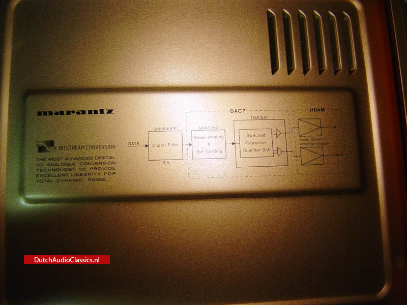 Marantz cd72 mkII SE