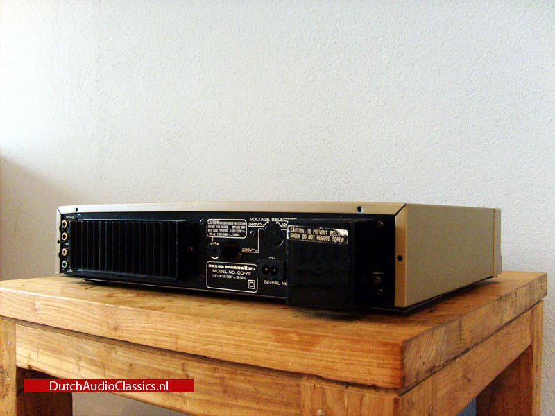 Marantz CD73 DutchAudioClassics.nl