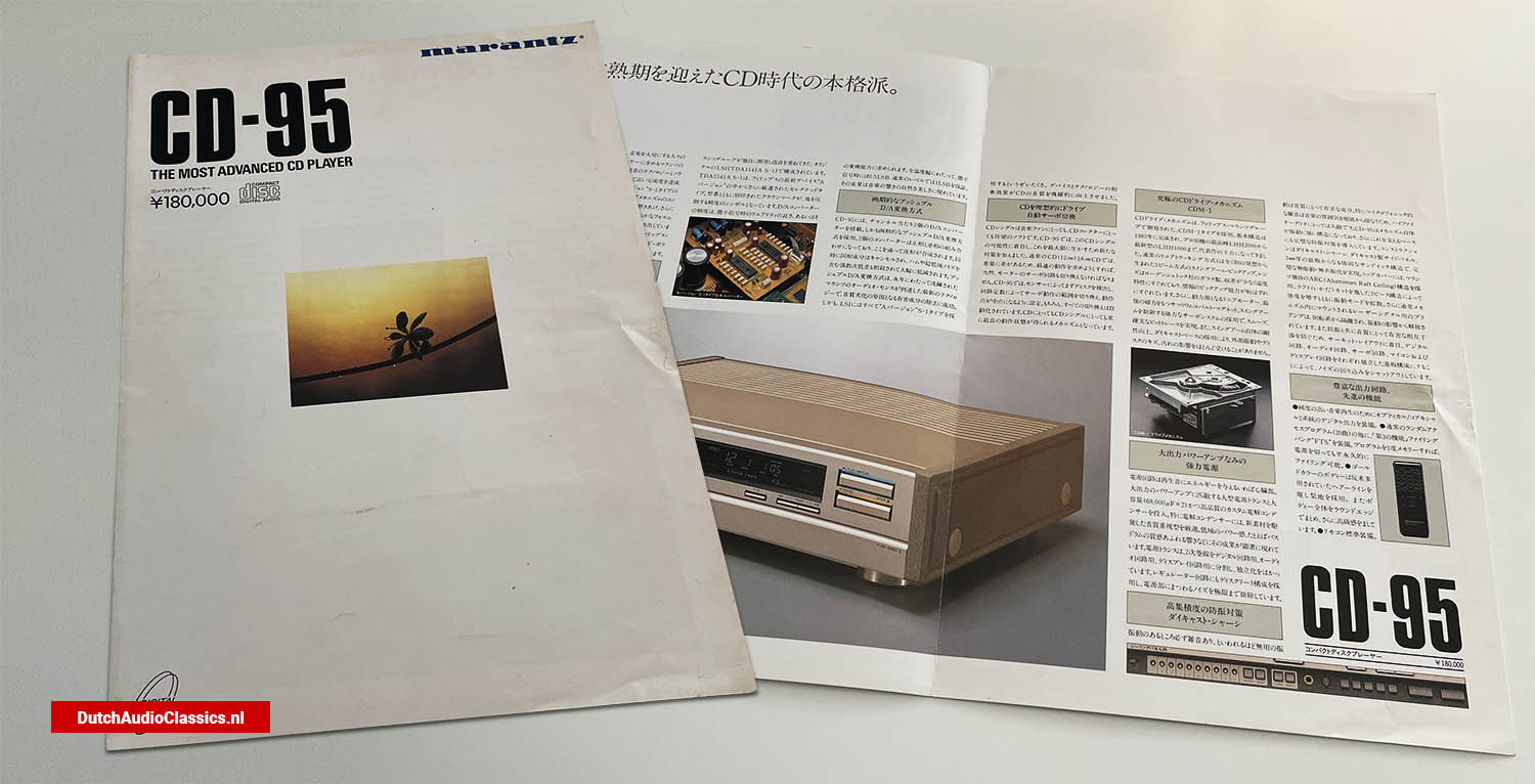 Marantz CD95 brochure