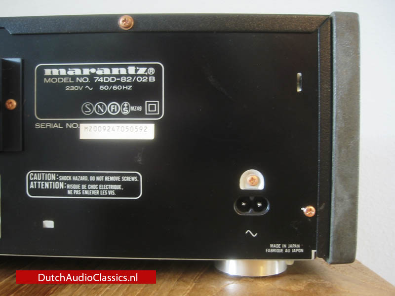 Marantz dd82 DCC recorder TDA1547