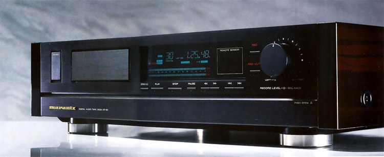 Marantz DT84 DAT recorder - DutchAudioClassics.nl