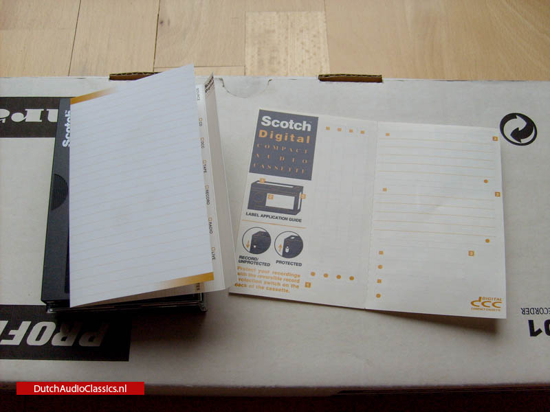 Marantz PMD601 portable dcc recorder