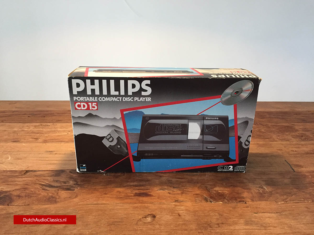 Philips CD15 portable cdplayer