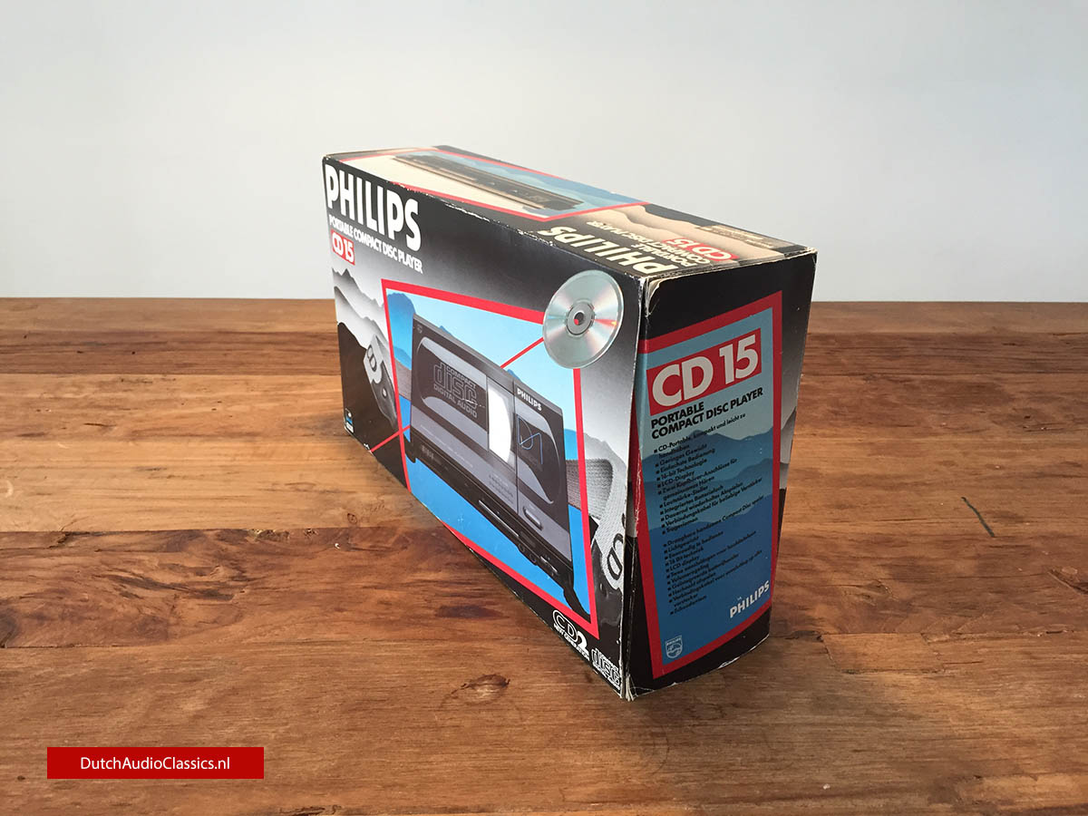 Philips CD15 portable cdplayer