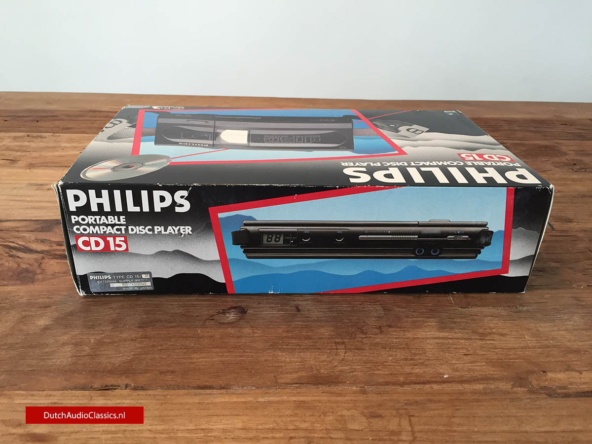 Philips CD15 portable cdplayer