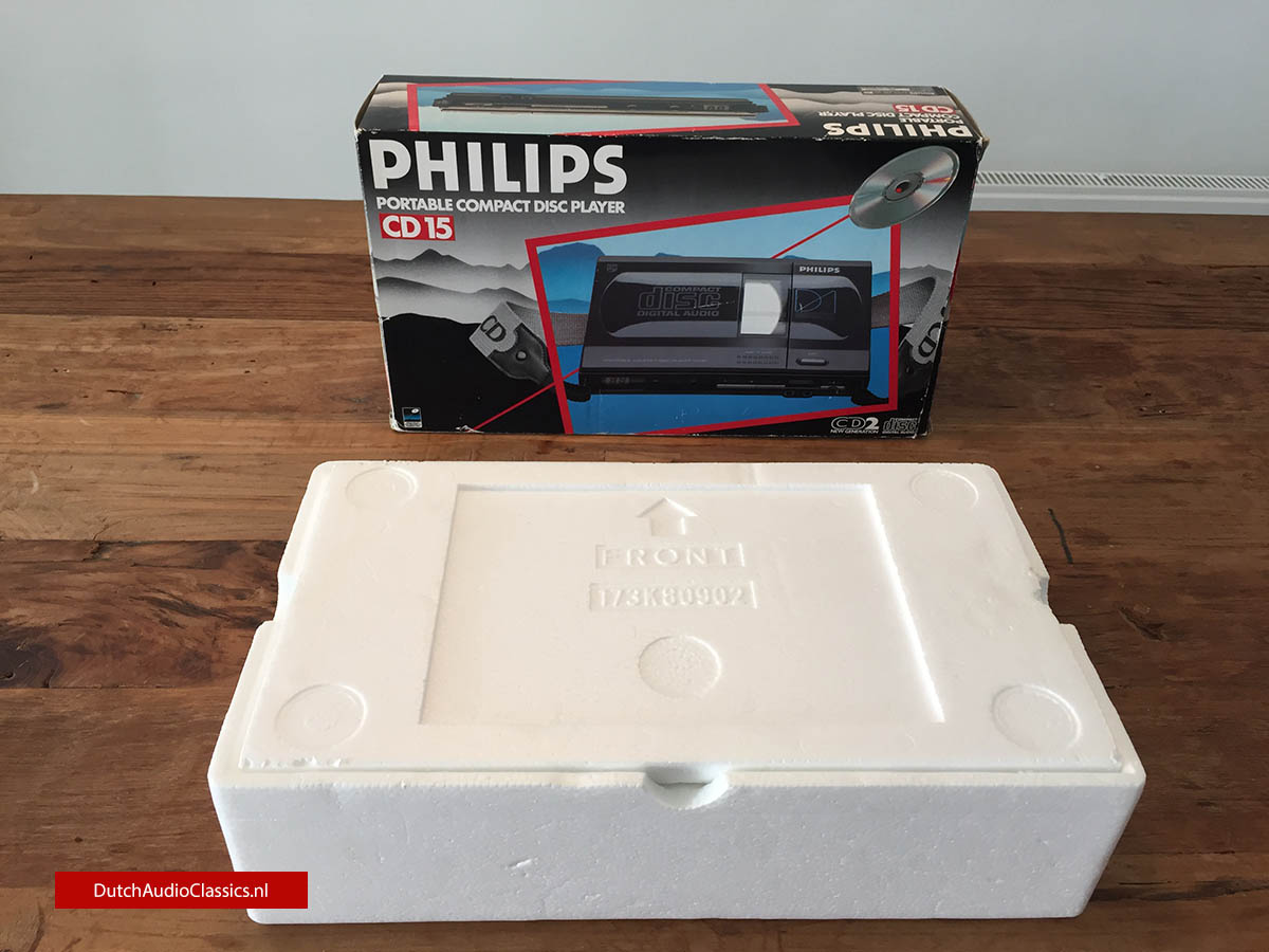 Philips CD15 portable cdplayer
