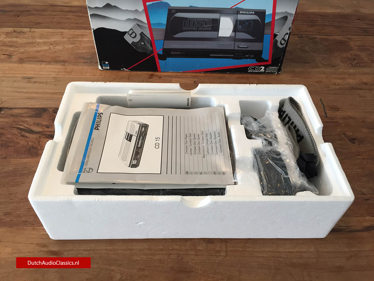 Philips CD15 portable cdplayer