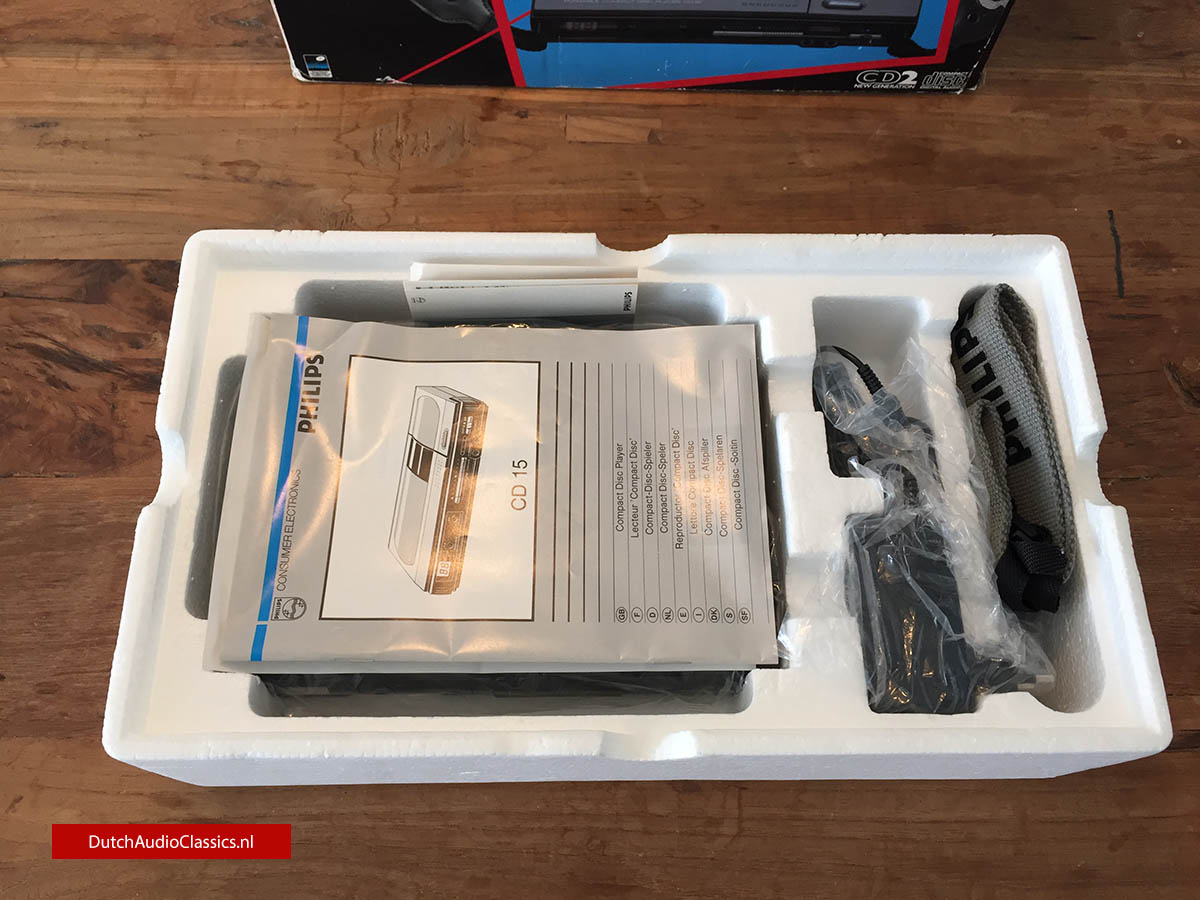 Philips CD15 portable cdplayer
