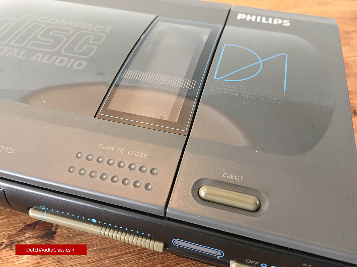 Philips CD15 portable cdplayer