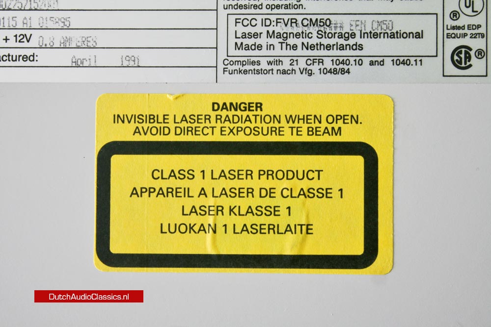 Philips cm50 cdrom player