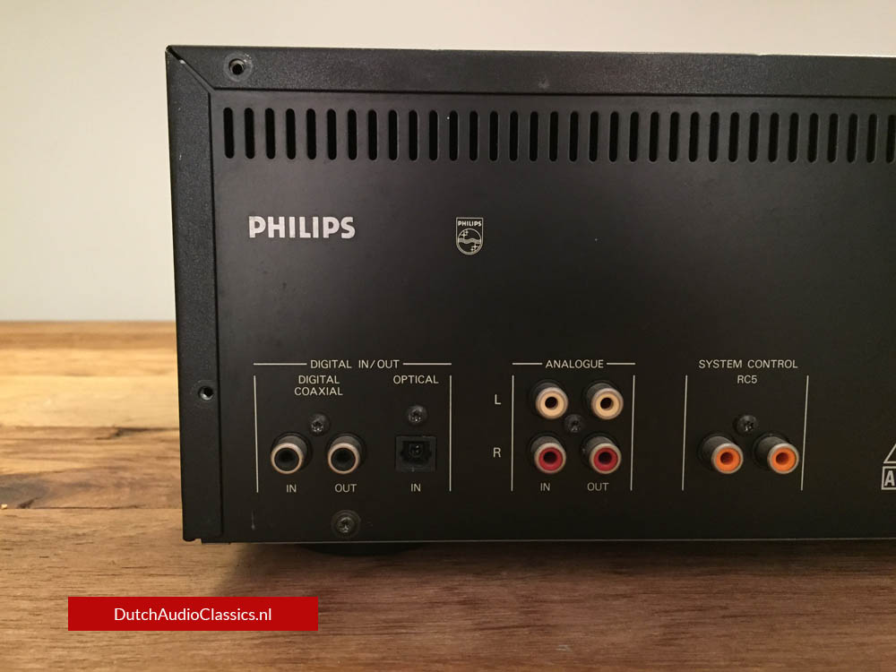Philips DCC771 double tape/DCC deck prototype 