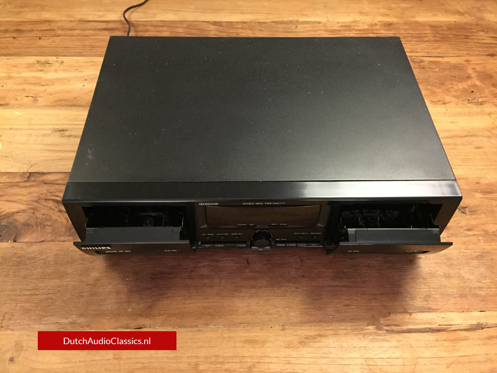 Philips DCC771 double tape/DCC deck prototype 
