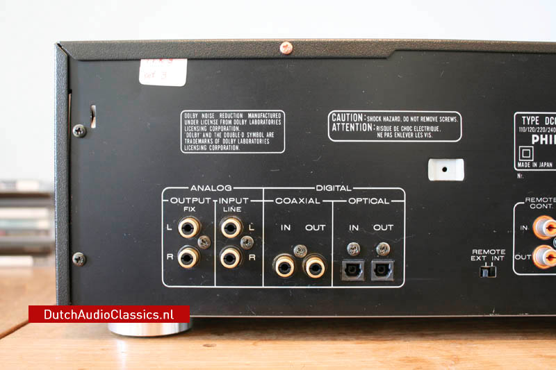 Philips DCC850 DCC recorder prototype